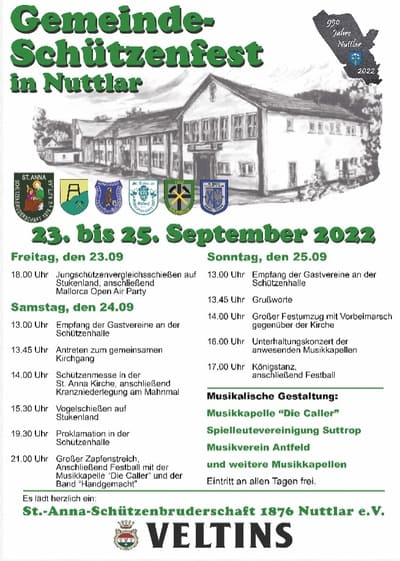 Gemeindeschützenfest der Gemeinde Bestwig