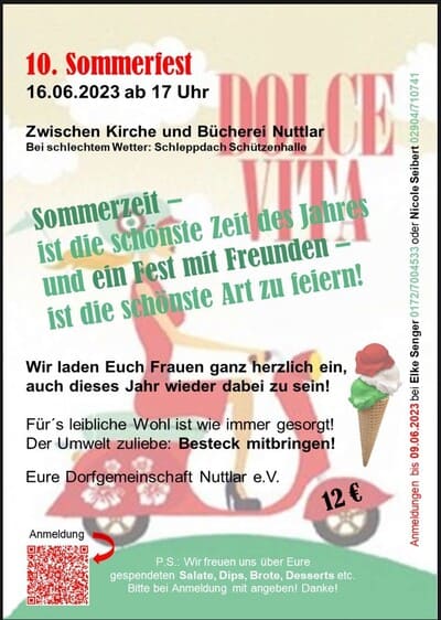 Sommerfest Frauen 2023