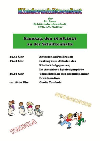 Flyer Kinderschuetzenfest_23