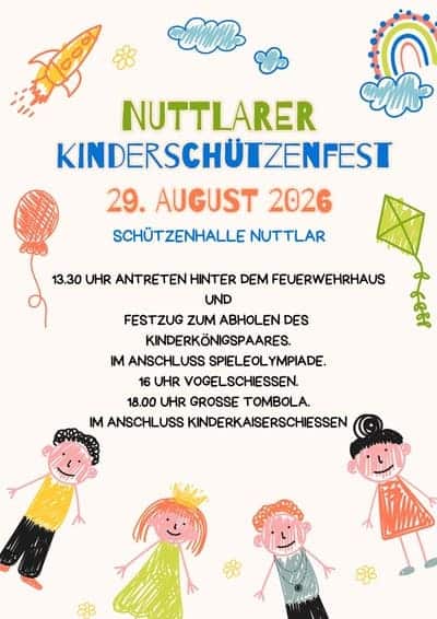Kinderschützenfest 2026